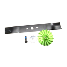 17" Replacement Lawn Mower Blade Assembly Kit