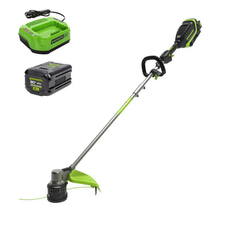 80V 17" Brushless String Trimmer w/ 2.0Ah Battery & Charger (Renewed)