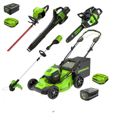 80V 21" Self-Propelled Mower 5-pc Combo Kit w/ (1) 4Ah Battery, (1) 2Ah Battery & (2) Chargers