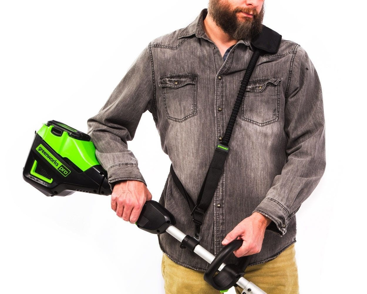 exoFLEX Deluxe Shoulder Strap for String Trimmer and Leaf Blower