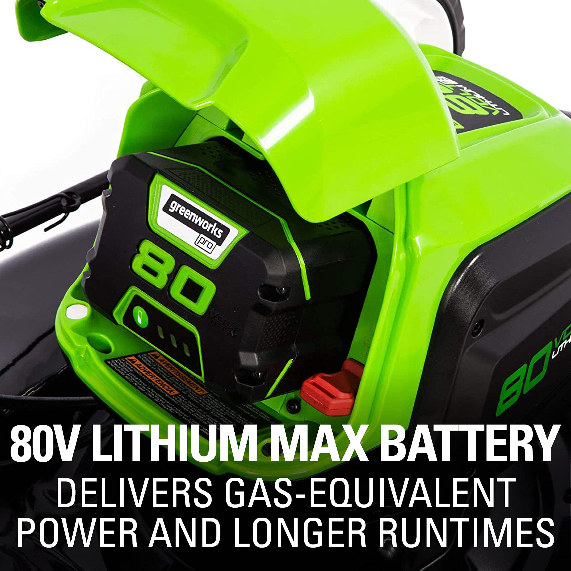 80V 21" Cordless Battery 3-in-1 Self-Propelled Lawn Mower w/ 4.0Ah Battery & Charger