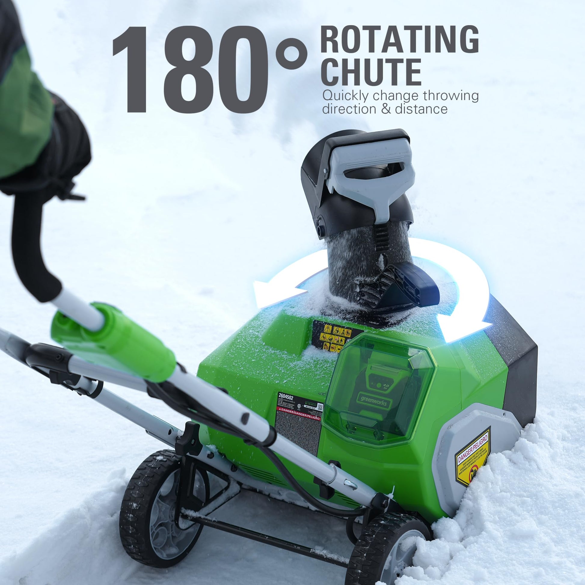 40V 20 Brushless Snow Thrower (Tool Only) – Greenworks Tools