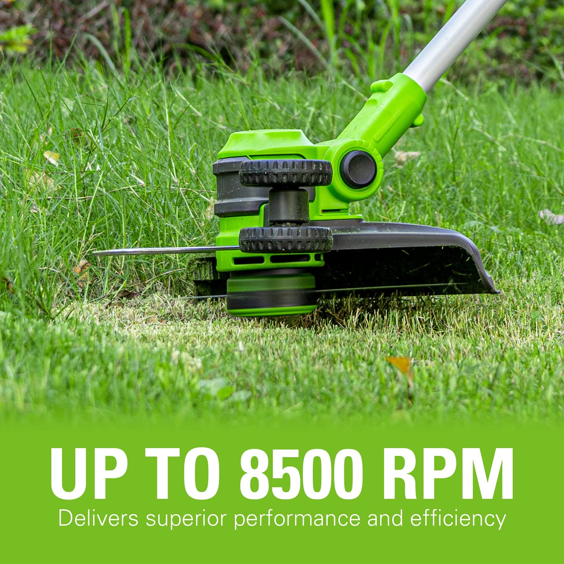 Cordless String Grass T-rimmer Weed Eater With 24V Lithium-ion 2