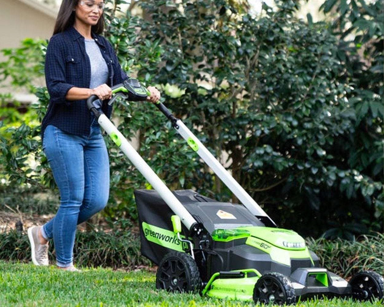 Greenworks 25 cheap inch commercial mower