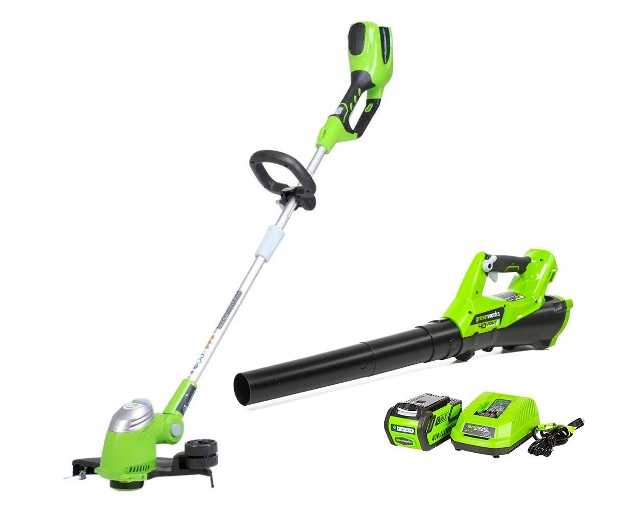 Edger and blower combo sale