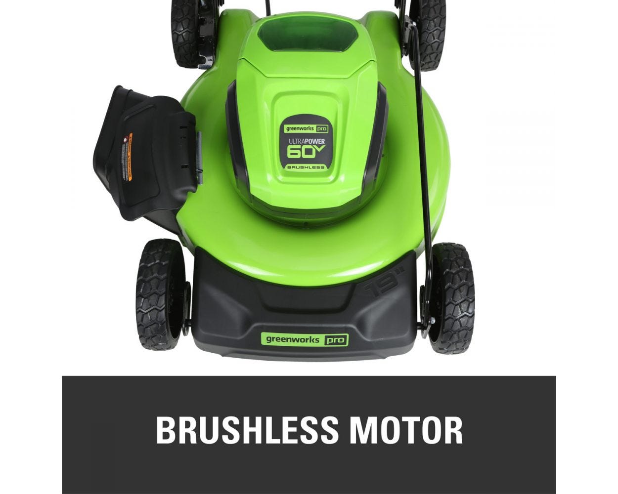 60V 19-Inch Brushless Lawn Mower - LawnMaster