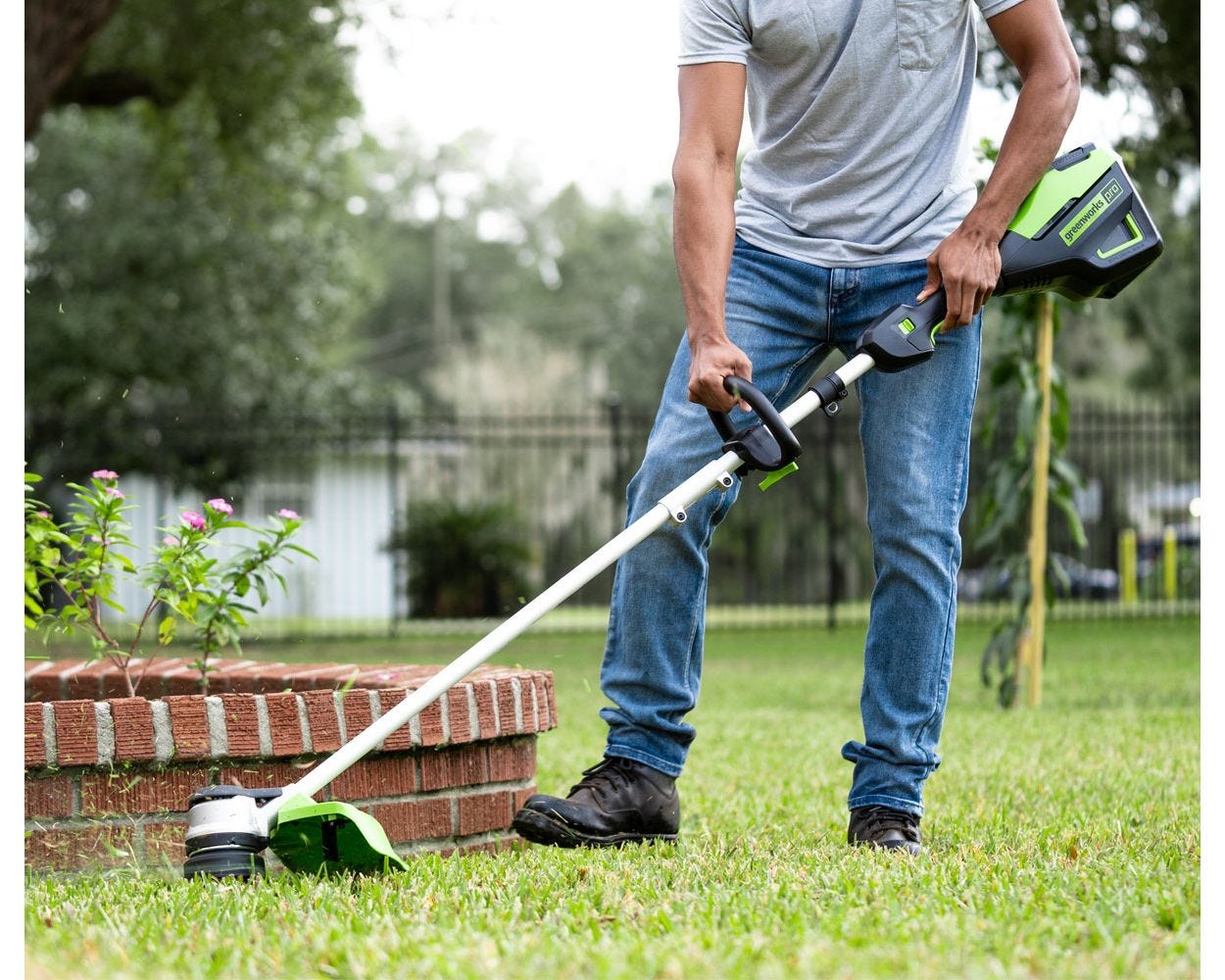 Lawn mower weed eater blower combo new arrivals