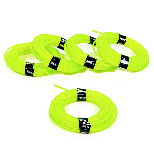 .095" Pre-Cut String Trimmer Line (5-Pack)