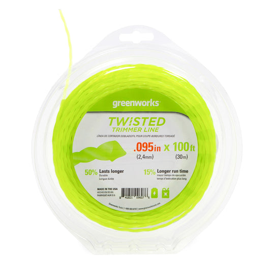 .095" Ultra Twisted String Trimer Line (100-Feet)