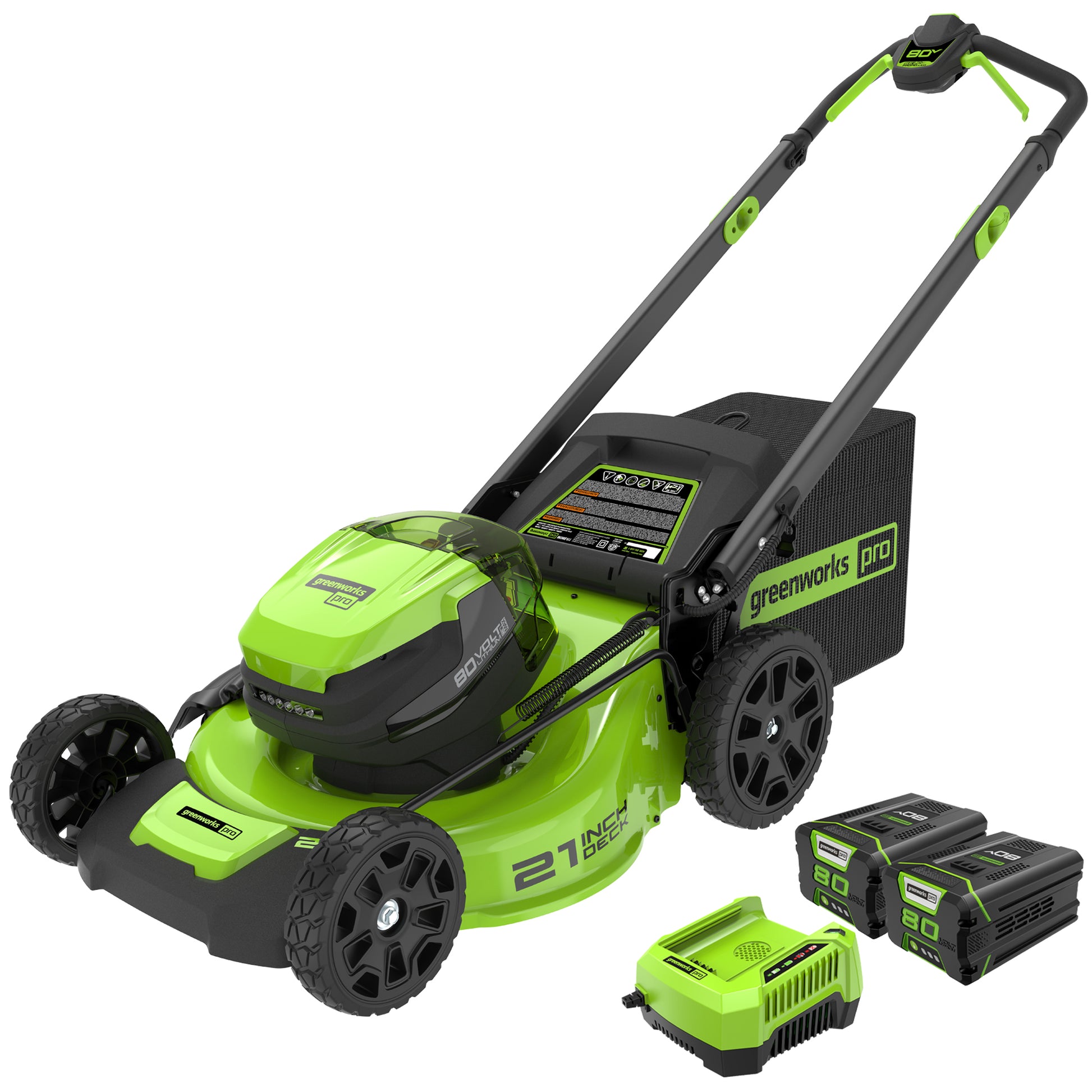 Electric Lawn Mower, 10-Amp, 15-Inch, Corded