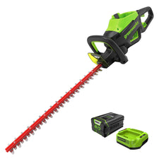 80V 26" Cordless Battery Hedge Trimmer(1.1" cut, 3200 SPM) w/ 2.0Ah Battery & Charger