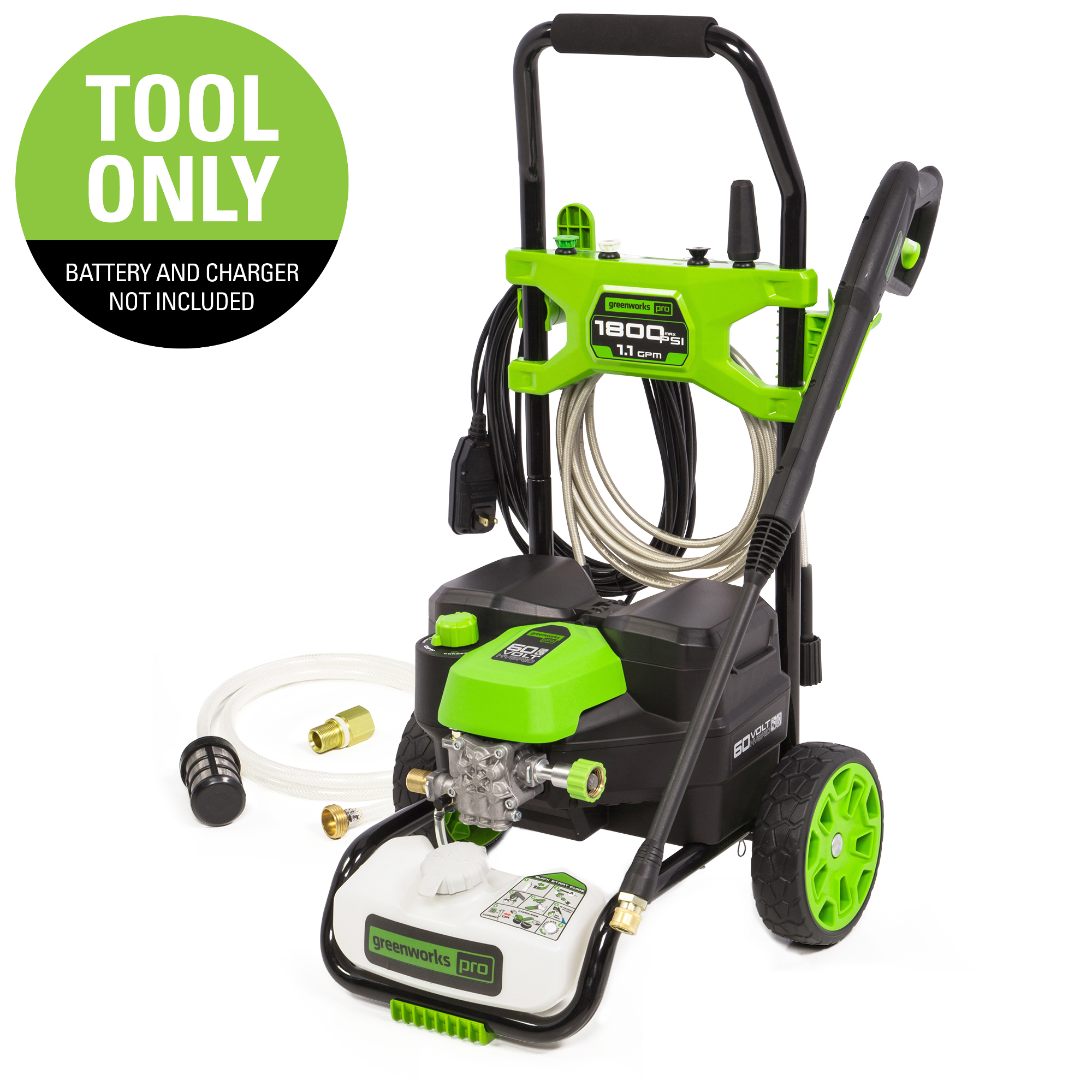 Electric power deals washer greenworks