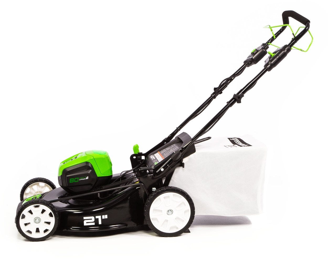 80V 21-Inch Self-Propelled Cordless Lawn Mower | Greenworks Pro