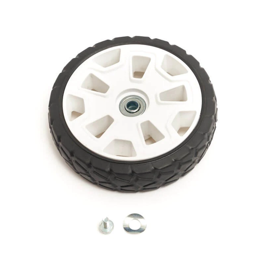 8" Right Wheel Hub (White)