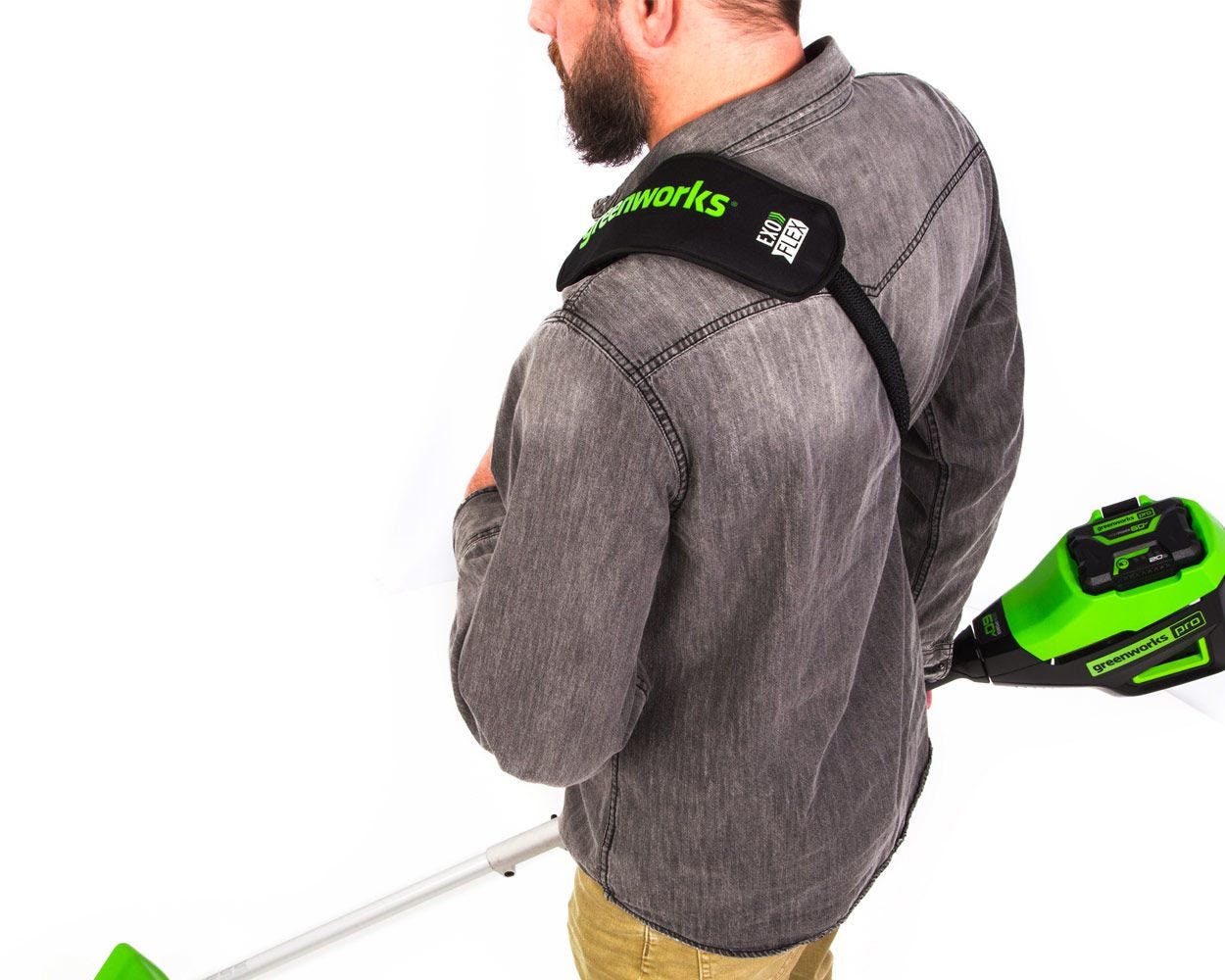 exoFLEX Deluxe Shoulder Strap | Greenworks