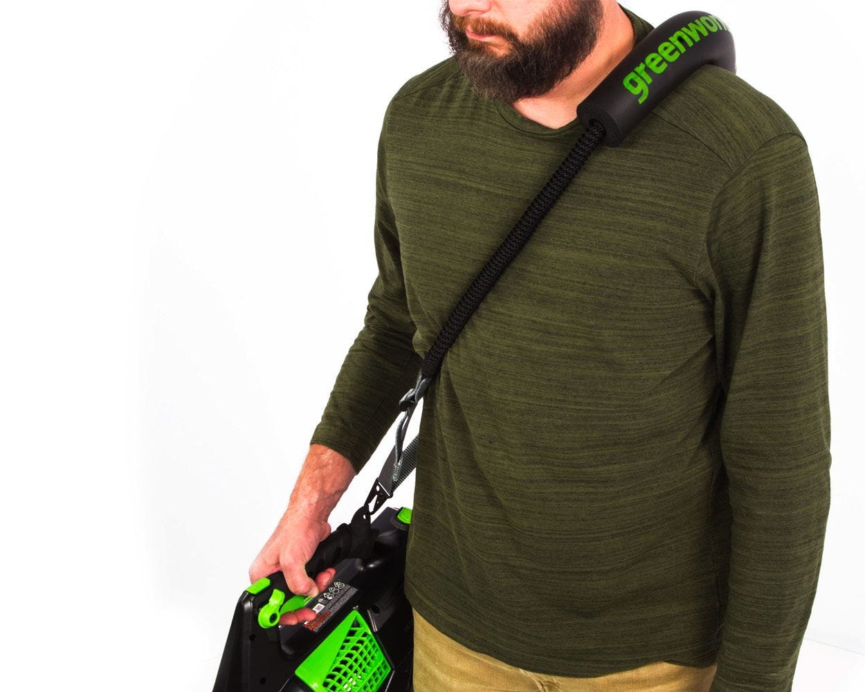 exoFLEX Trimmer / Blower Shoulder Strap | Greenworks