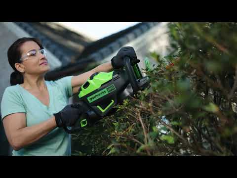 80V 26" Cordless Battery Hedge Trimmer(1.1" cut, 3200 SPM) w/ 2.0Ah Battery & Charger